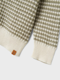 LIL ATELIER Strik Cardigan Halma Seagrass